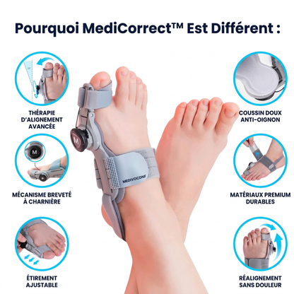 MediCorrect™ Correcteur Orthopédique Hallux Valgus