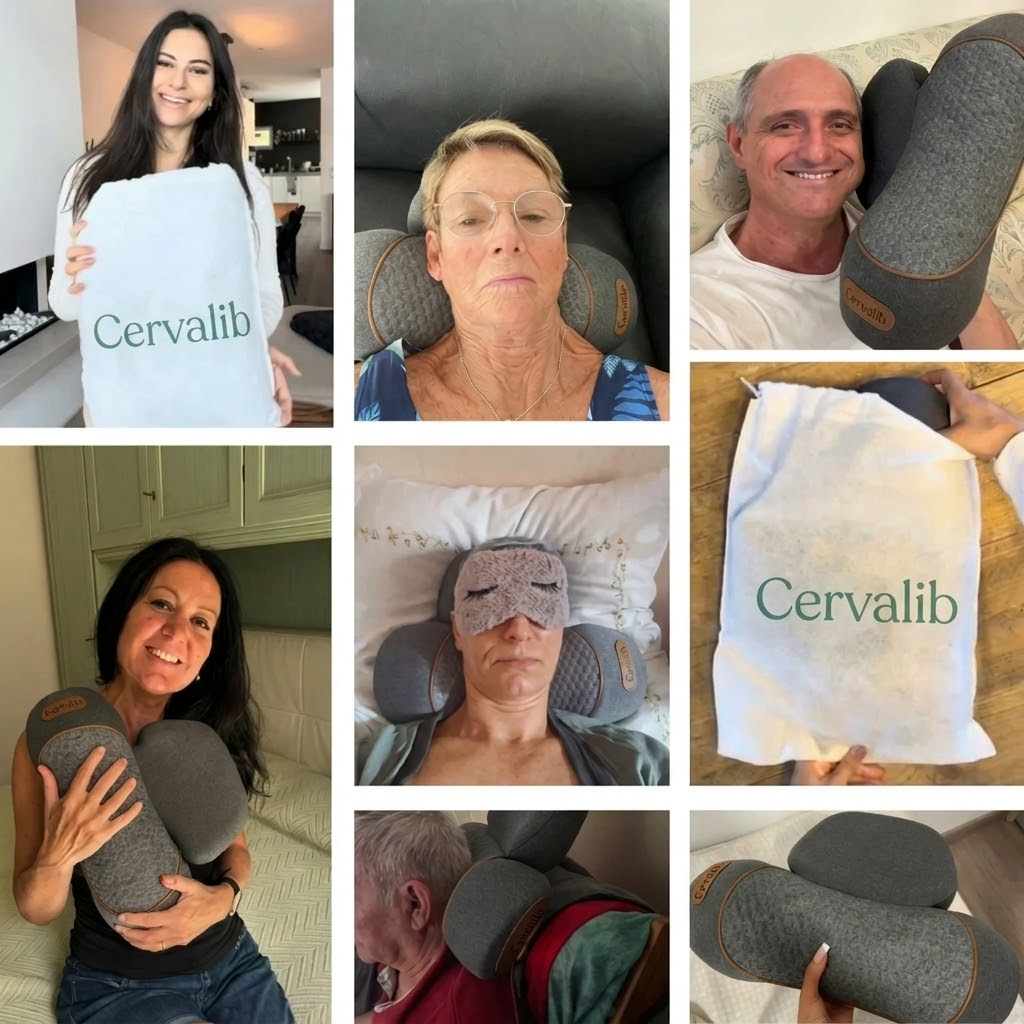 CervaLib™ | Masseur cervical thérapeutique 3-en-1