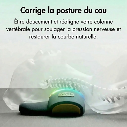 CervaLib™ | Masseur cervical thérapeutique 3-en-1