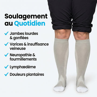 Chaussettes de Circulation Veineuse Pro™