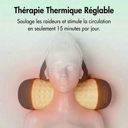 CervaLib™ | Masseur cervical thérapeutique 3-en-1