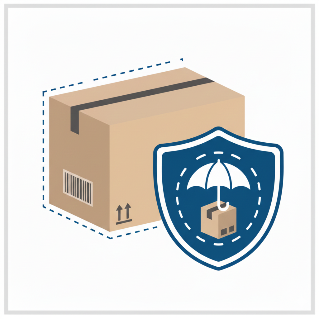 Colis Protégé. Assuré Contre Perte & Avaries.