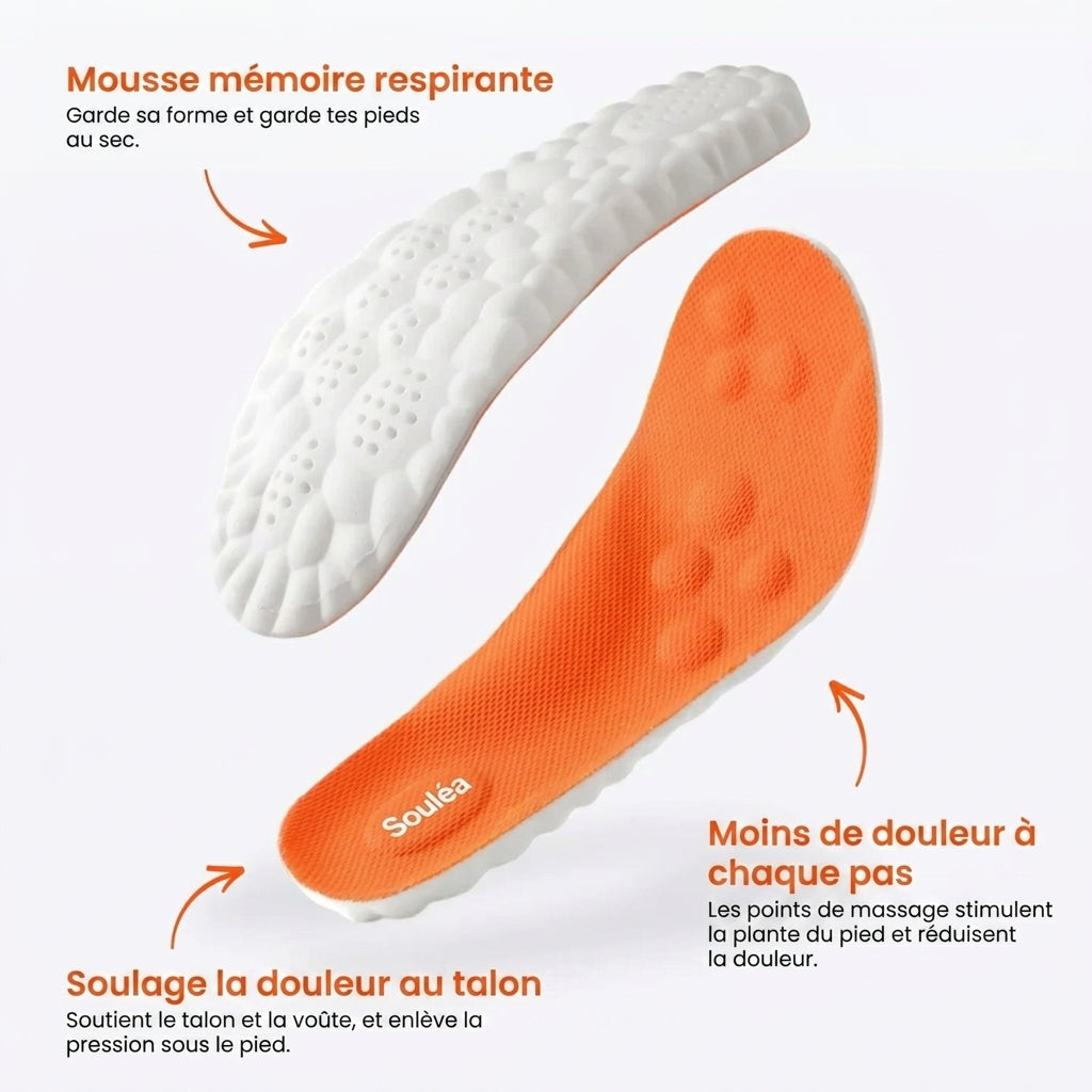 Semelles à Mousse Mémoire Souléa