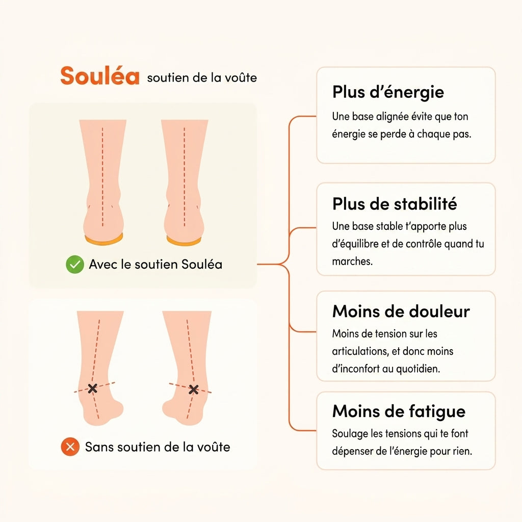 Semelles à Mousse Mémoire Souléa